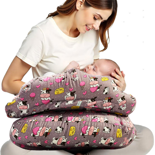 Pink Colour Feeding Pillow